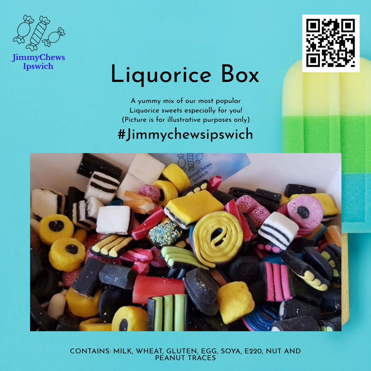 1kg Liquorice Box