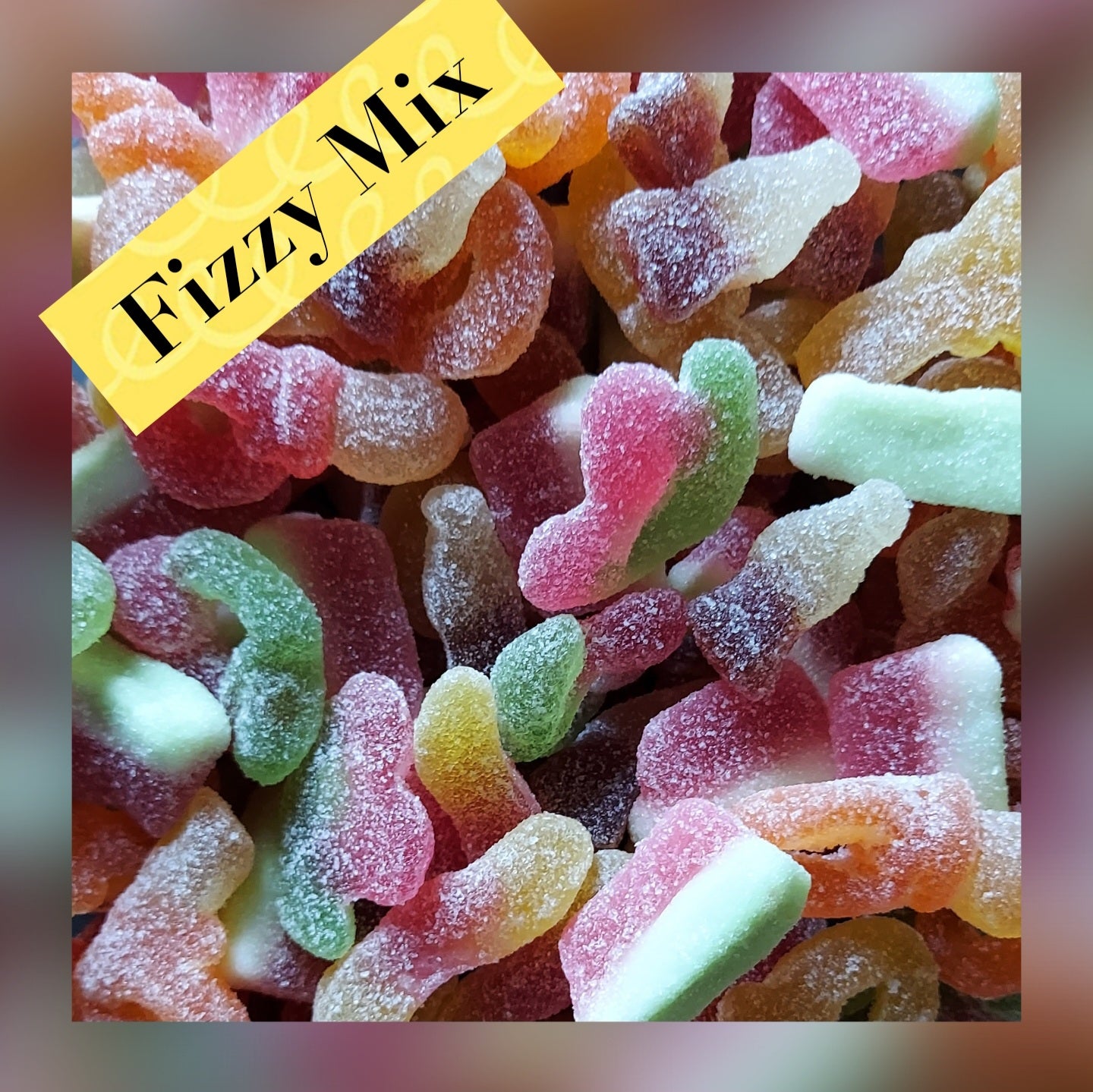 1kg Mixed Fizzy Sweets