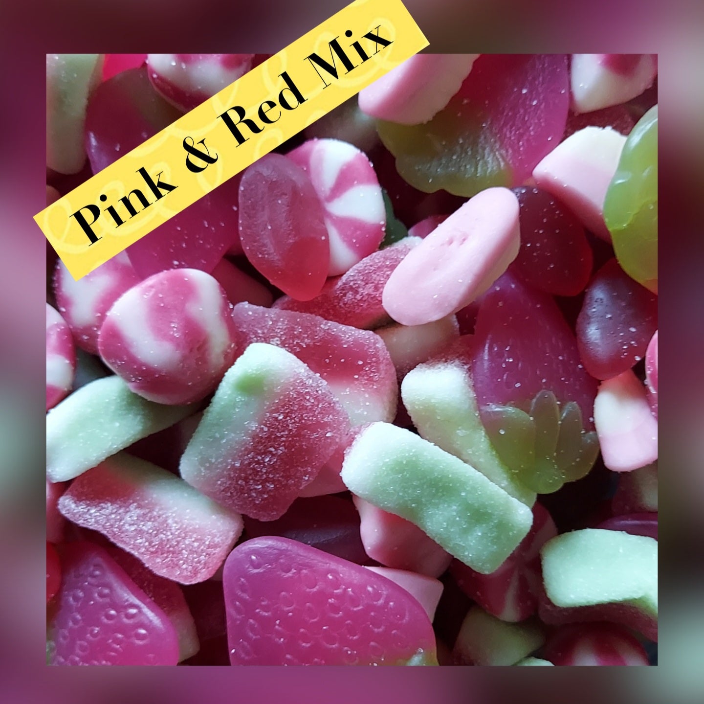 1kg Pink & Red Box