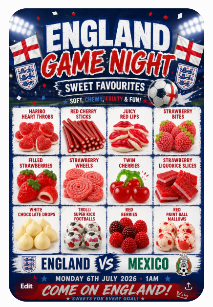 Giant England Box