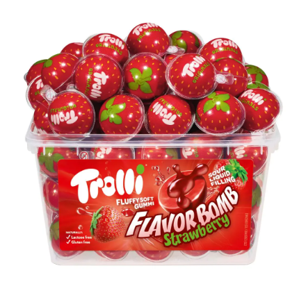 Trolli Strawberry Flavourbomb