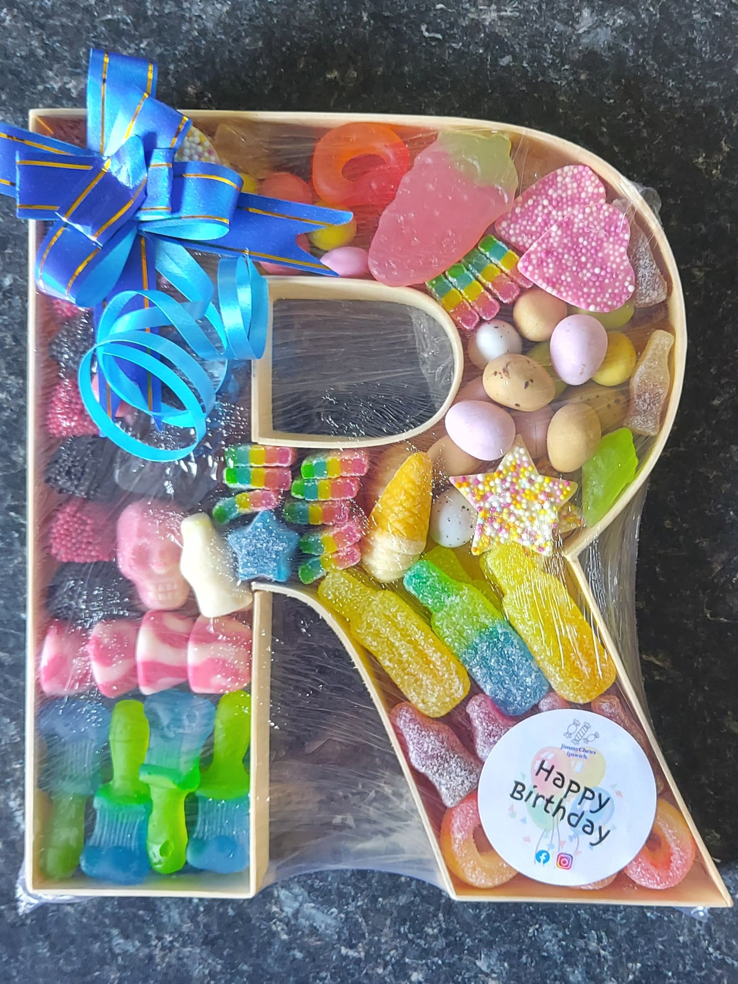 Filled Letters & Numbers